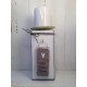 Stumpen M mit Kerze und Schild